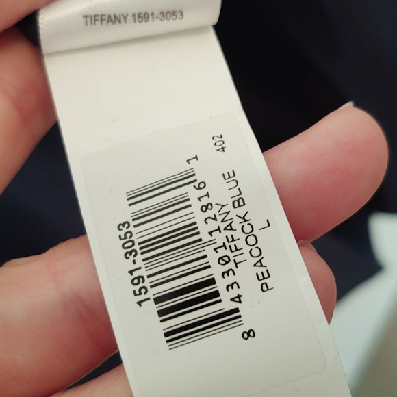 NWT Dress The Population One Shoulder Tiffany Peacock Blue Dress L - Picture 9 of 9